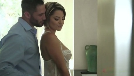 Buxom wife Alix Lovell is always ready for such emotional sex with her hubby