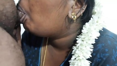 Tamil wife deep sucking