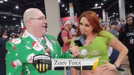 zoey foxx with jiggy jaguar exxxotica expo 2022